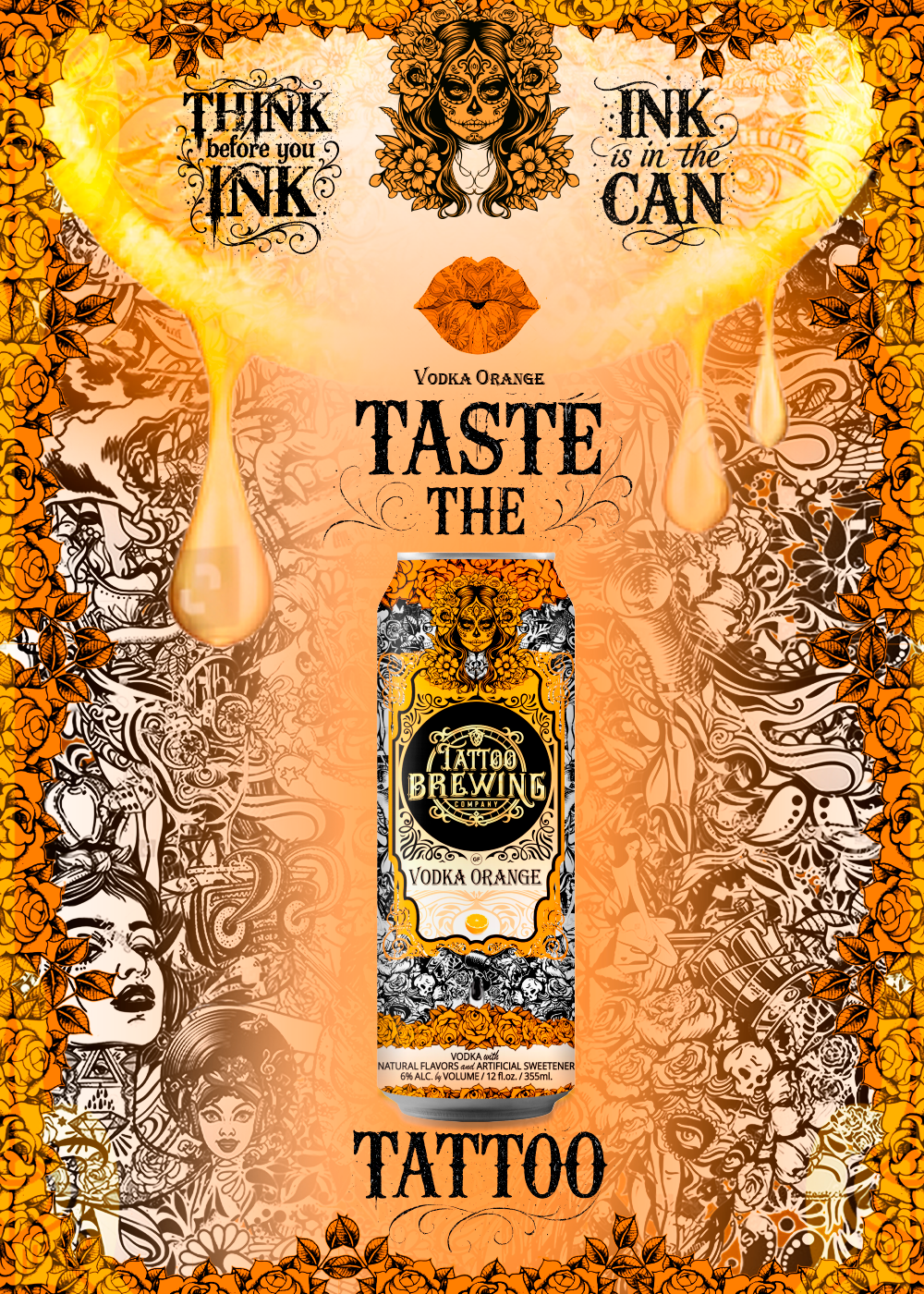 25Orange Tattoo Brewing - Orange Vodka
