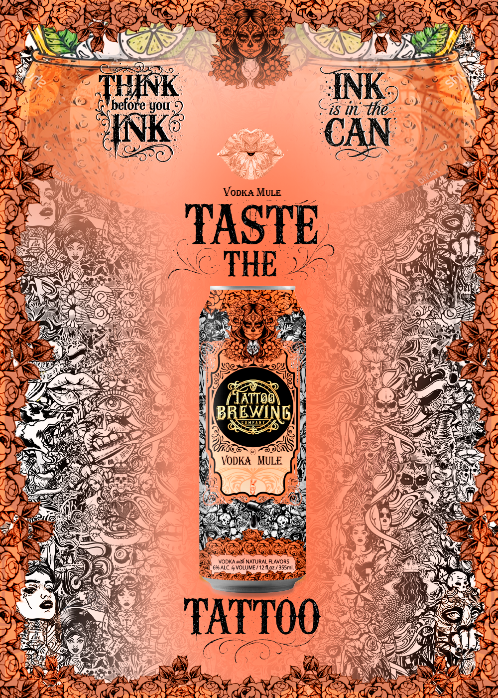 2mule Tattoo Brewing - Mule Vodka