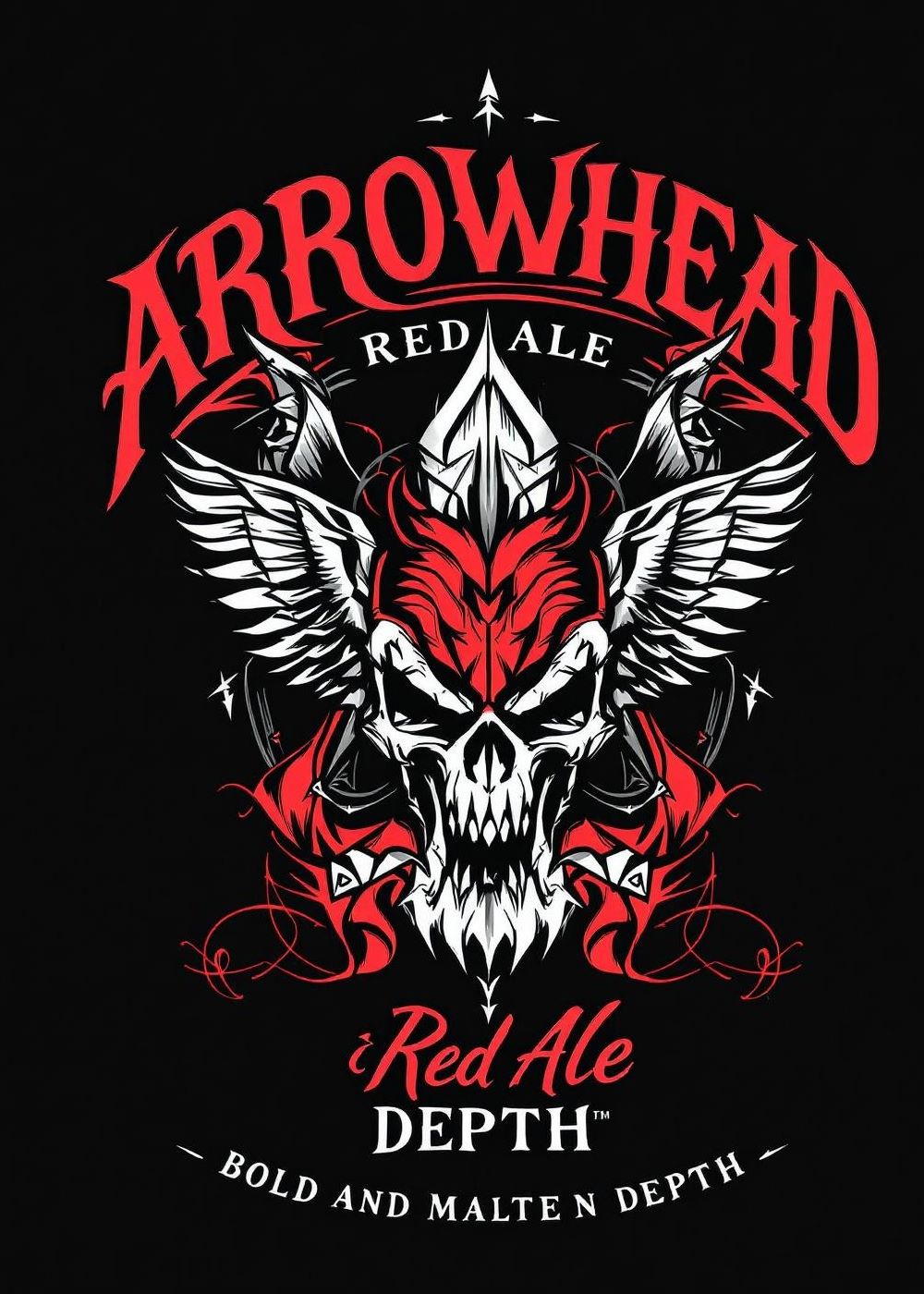 Beer-Label-Arrowhead-Red-1000×1400